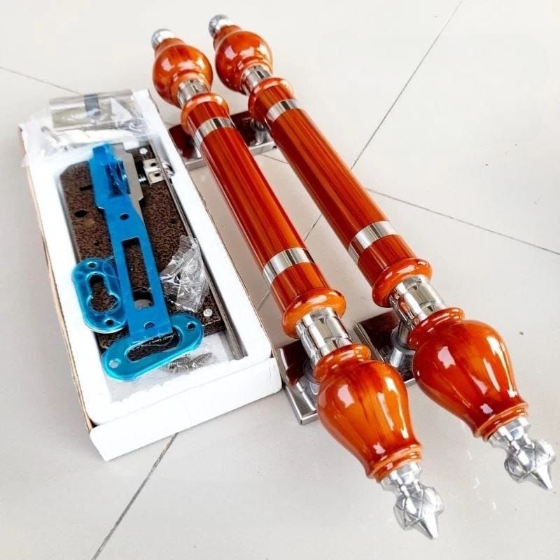 Handle pintu rumah panjang 45cm/gagang pintu rumah