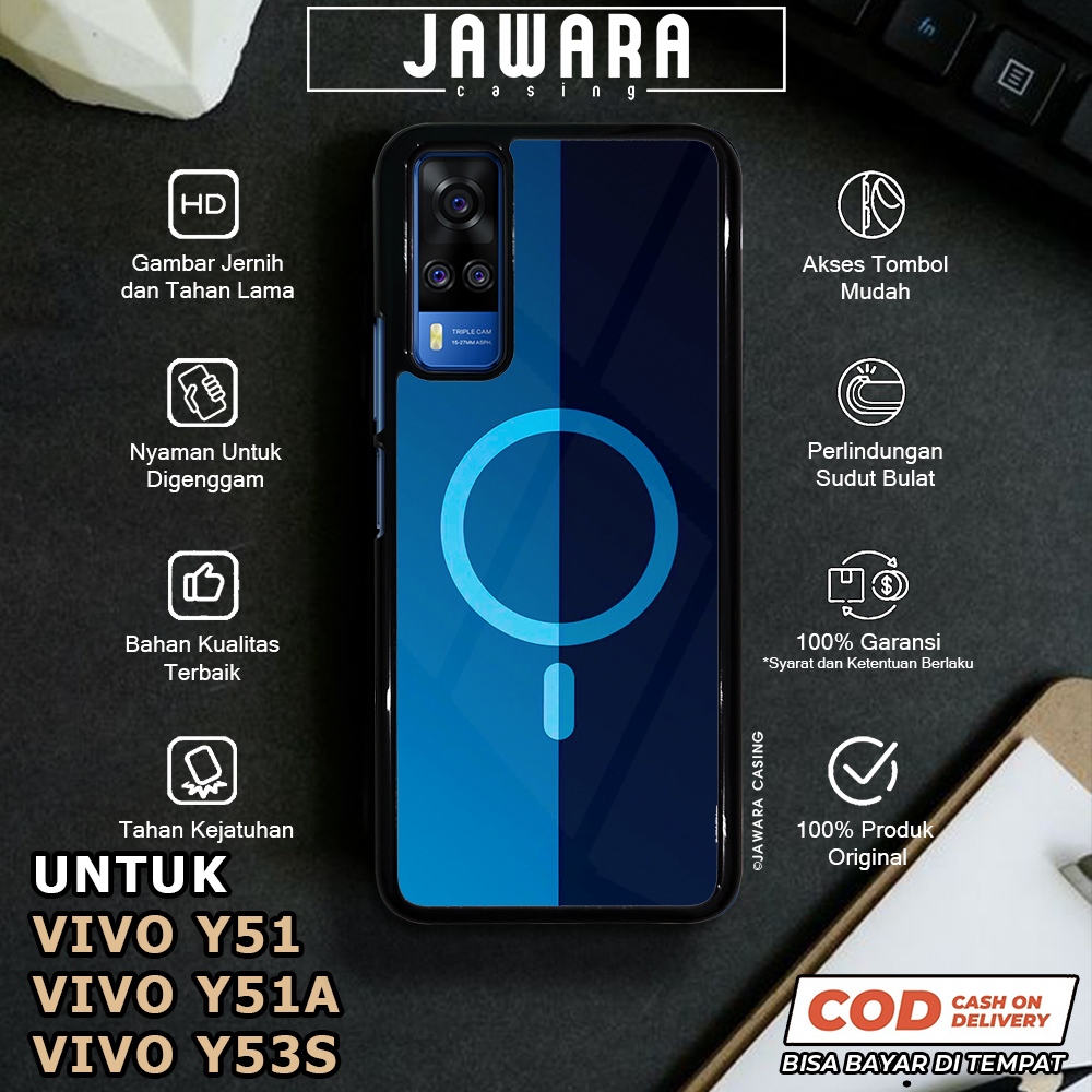 Case Vivo Y51 Y51A Y53S Casing Vivo Y51 Y51A Y53S [MAGS] Premium Case Glossy Case Hp Vivo Jawara Cas