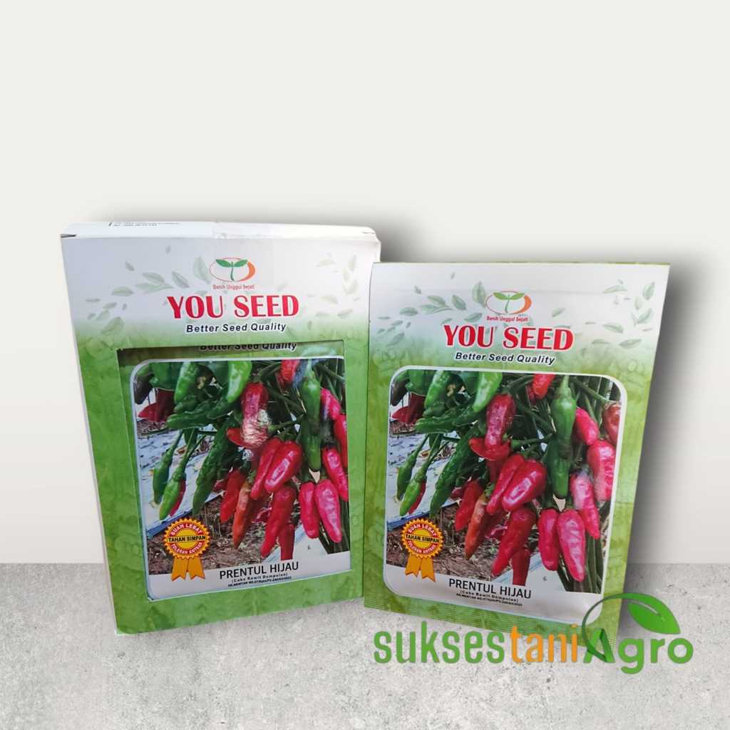 Bibit Cabe Rawit Hijau Unggul PRENTUL HIJAU 10 Gr