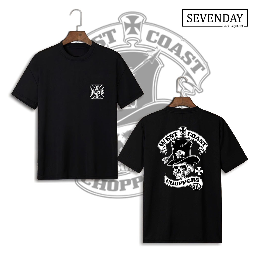 Tshirt CHOPPER - Kaos WEST COAST CHOPPER - Kaos RACING  - Tshirt (COD) SEHARI JADI