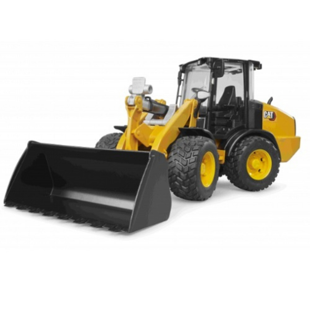 Bruder 2485 CAT Wheel Loader - Mainan Miniatur Truk Bulldozer