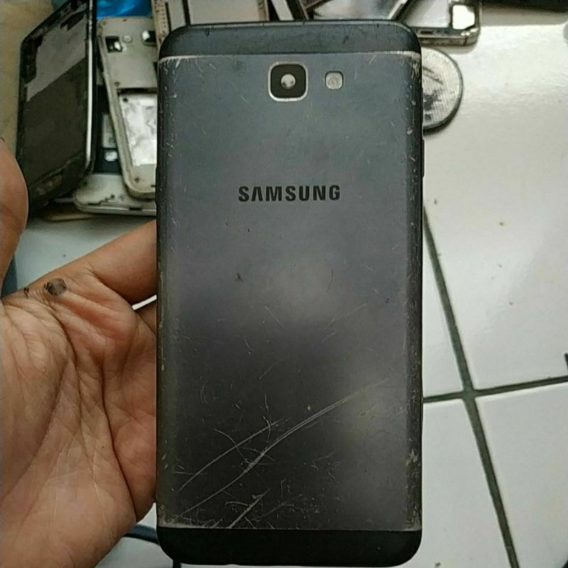 BACKDOOR BEKAS SAMSUNG J5 PRIME MINUS SEPERTI DIFOTO