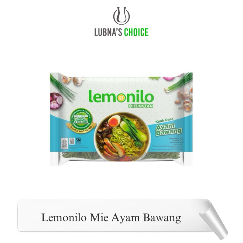 

Lemonilo Mie Kuah Instan Rasa Ayam Bawang, Mie Sehat Tanpa MSG Lemonilo