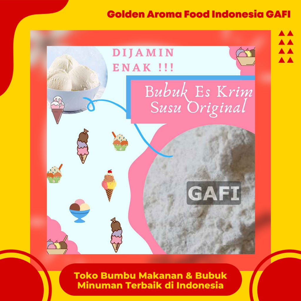 

Bubuk Es krim Susu Original 1 Kg Murah Meriah Terdekat Kiloan Magic Ice Crem Premix Instant Premium/ Bubuk Bahan Ice Cream Instan Rasa Susu Original Powder Bahan Bubuk Es krim GAFI