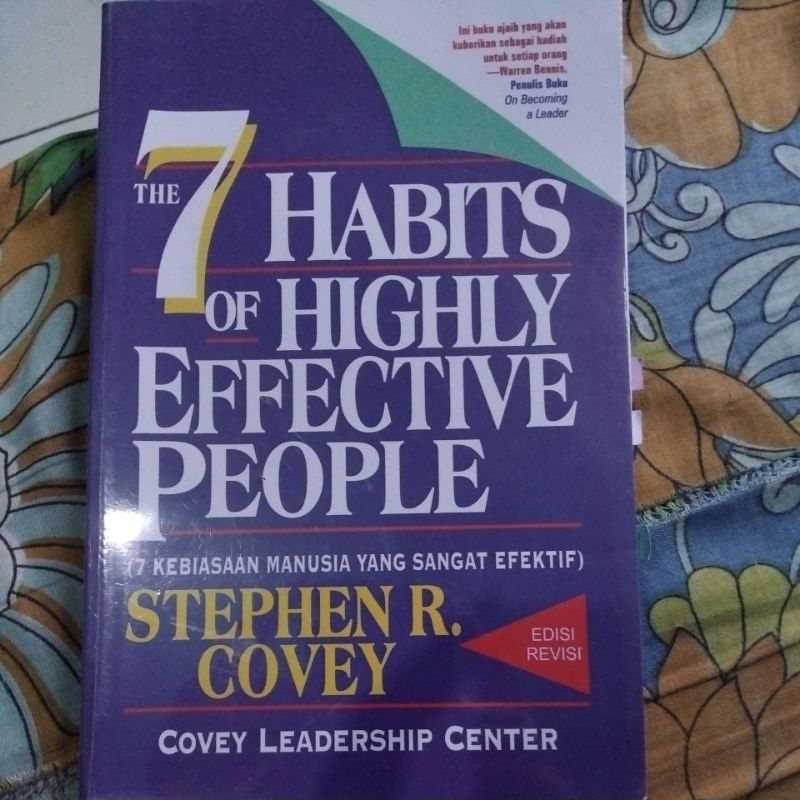 

Preloved Buku 7 Habits Highly Effective People
