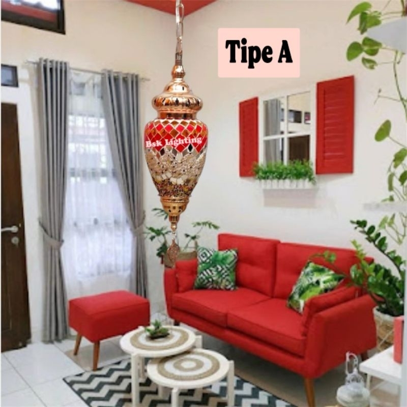 Lampu Klasik Maroko / Lampu Gantung klasik /Lampu Turky / Lampu Hias Turki Modern / Lampu hias Moder