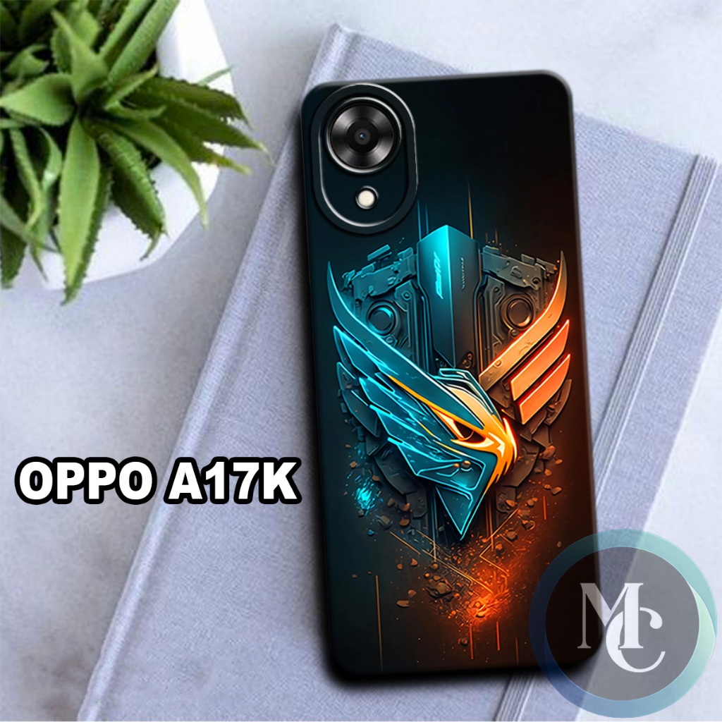 CC39/ Softcase karet lentur untuk oppo a17k/Motif esport/case oppo a17k/kesing oppo a17k/silicon opp
