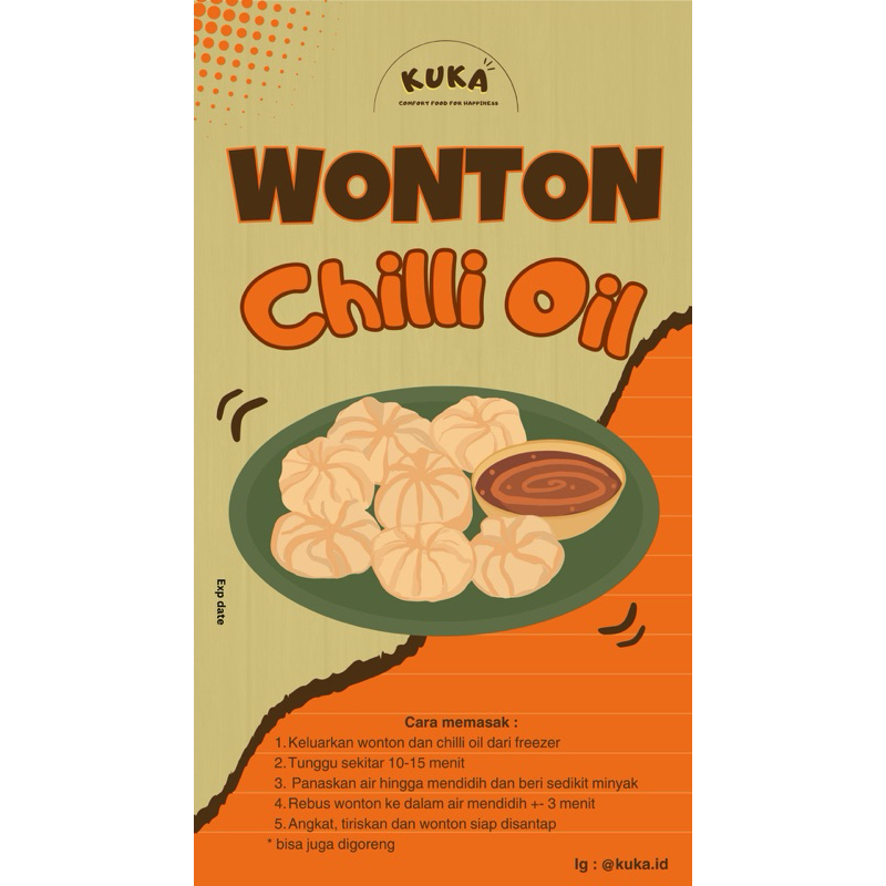 

Wonton Chilli Oil Frozen