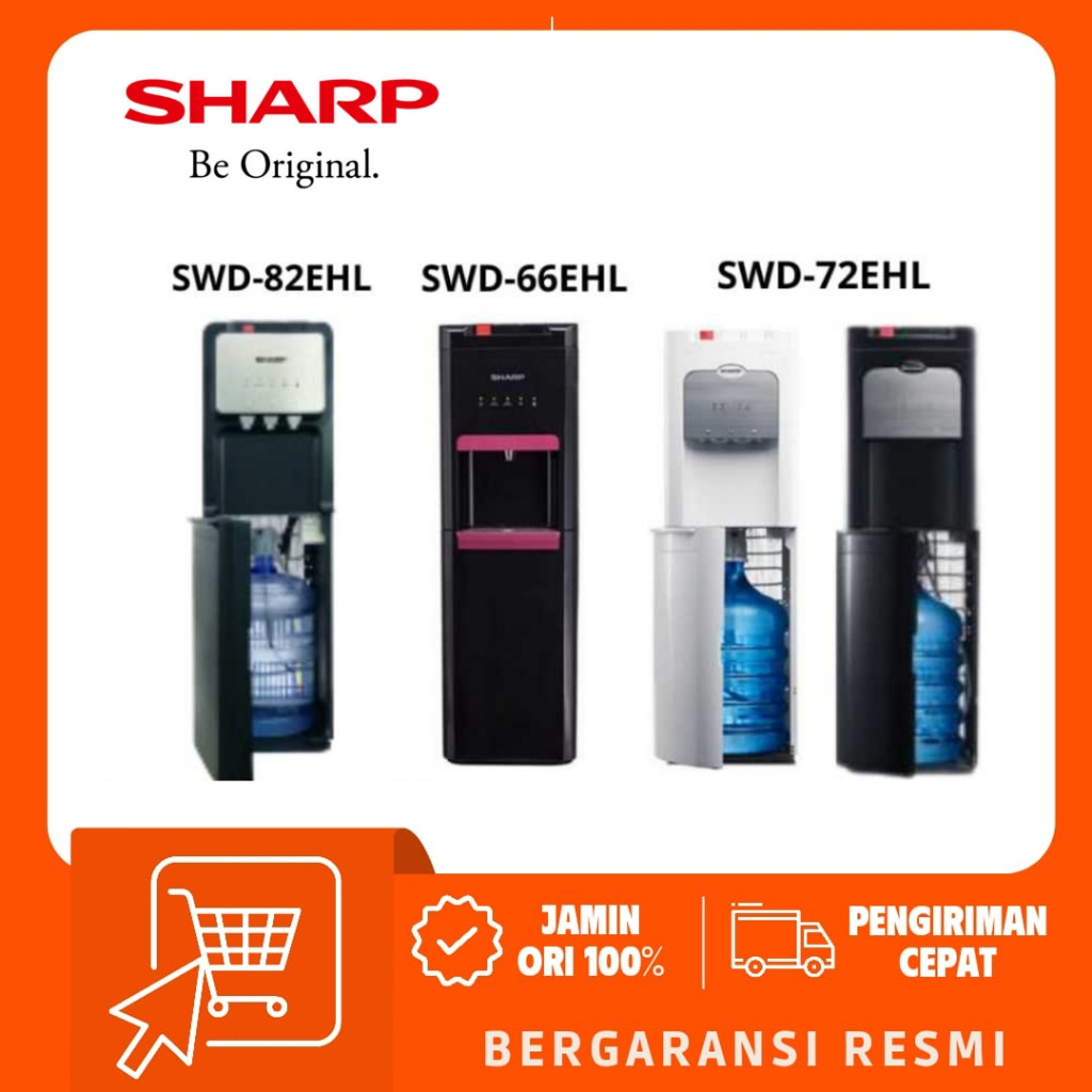 SHARP DISPENSER GALON BAWAH 82EHL / 66EHL / 72EHL WATER DISPENSER SWD-82EHL / SWD-66EHL / SWD-72EHL