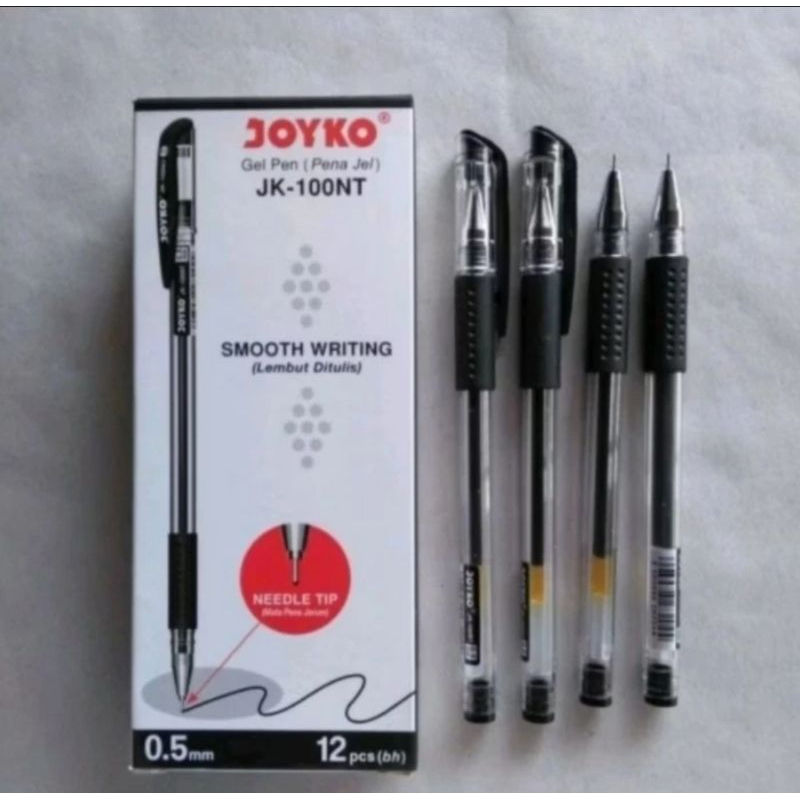 

(12pcs) pena Joyko JK100/pulpen Joyko JK100NT - Hitam dan biru