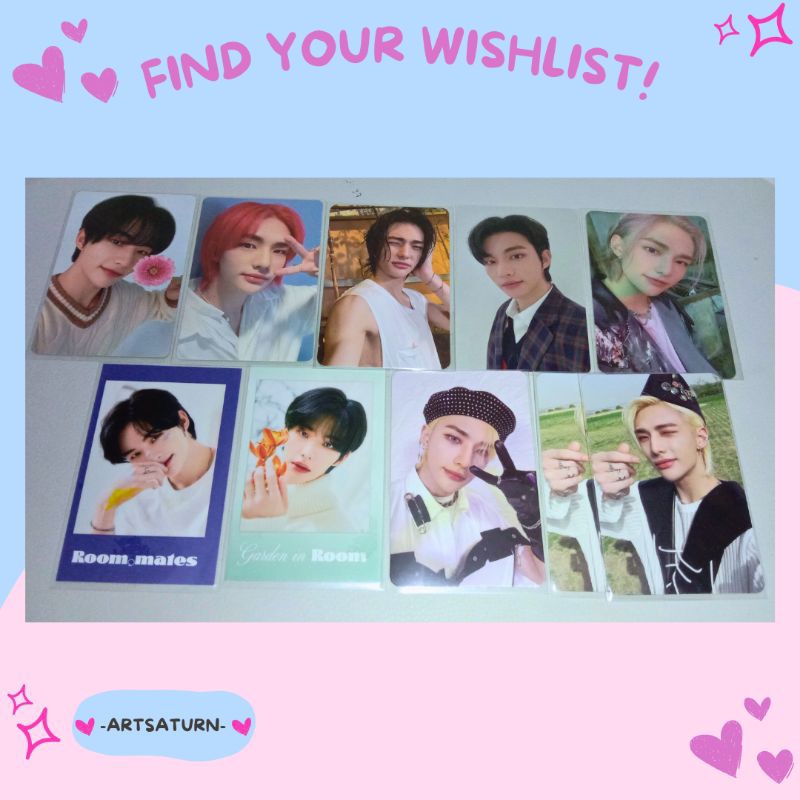 OFFICIAL HYUNJIN STRAYKIDS PHOTOCARD