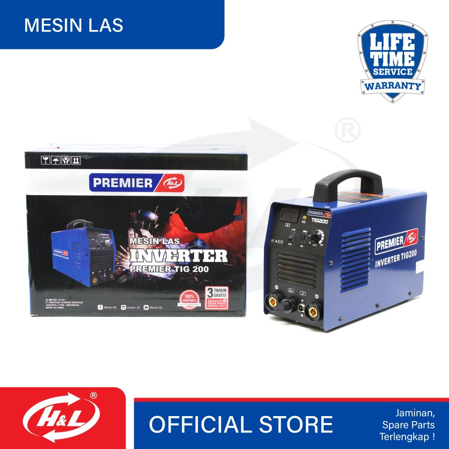 HL Mesin Las Argon / Travo Las Argon Inverter TIG 200