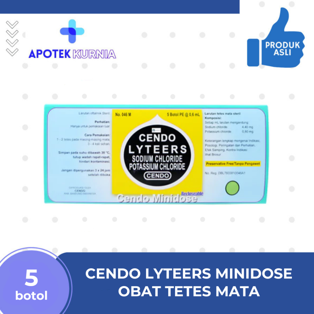 CENDO LYTEERS MINIDOSE - TETES MATA