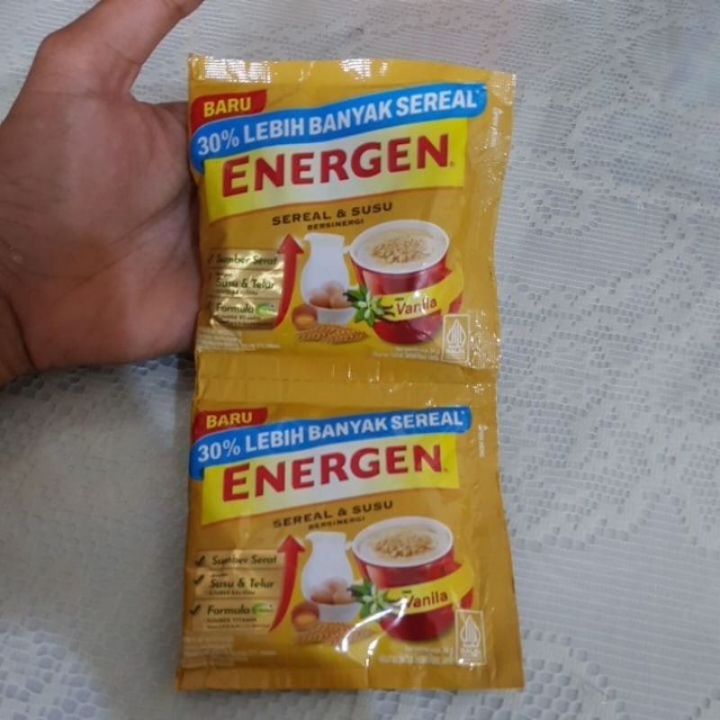 

Energen Sereal & Susu Vanilla 34Gr