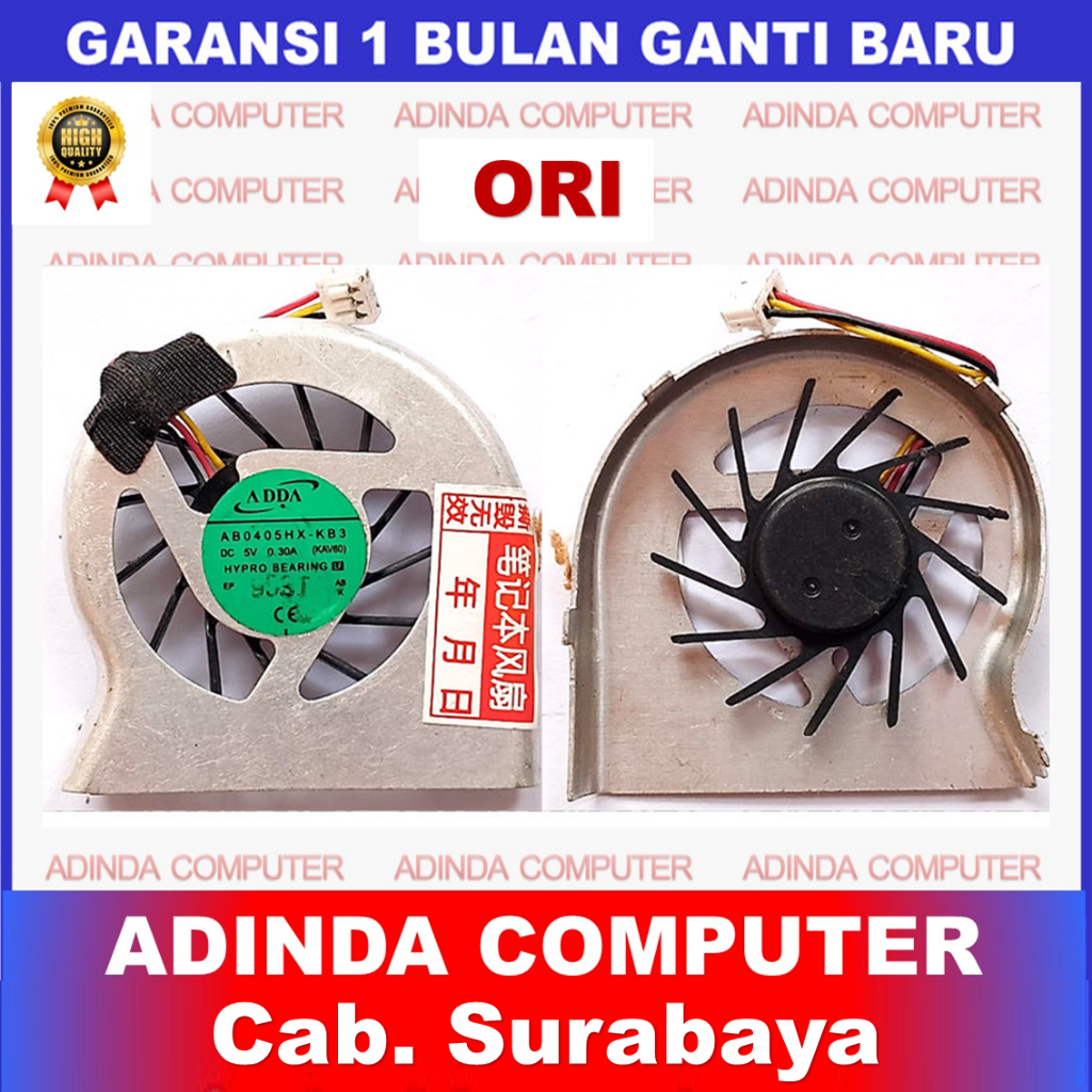 Kipas Cooling Fan Acer ZG5 D250 AOD250 P531H KAV60 KAVA0 Non Heatsync