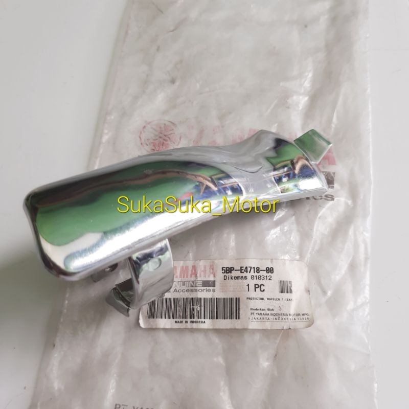 TAMEENG KNALPOT KECIL SCORPIO PROTECTOR MUFFLER PELINDUNG KNALPOT ANTI PANAS OR IYGP | 5BP-E4718-00
