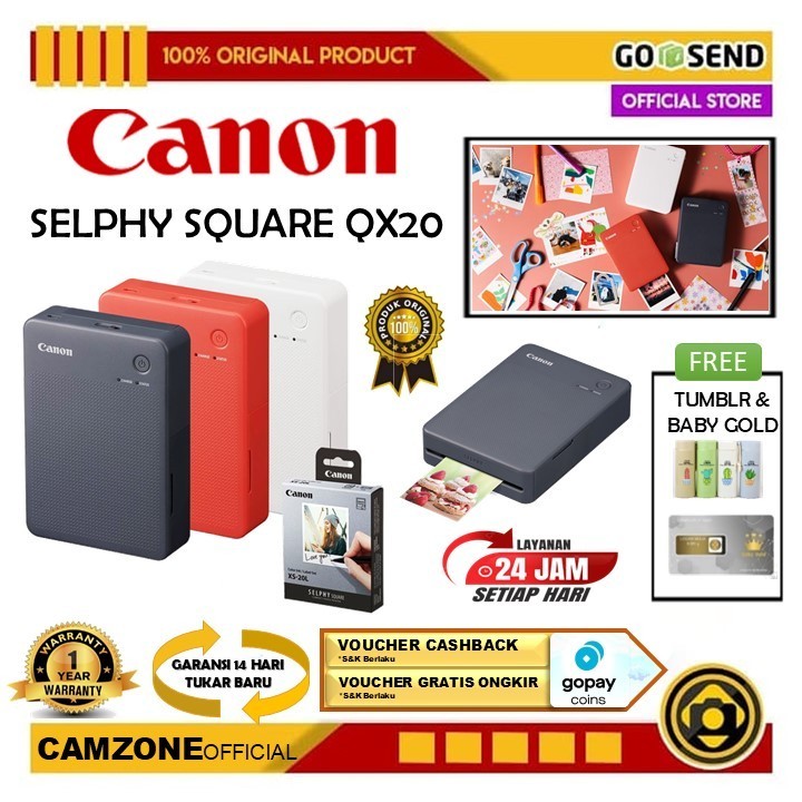Canon SELPHY Square QX20 Compact Photo Printer Canon SELPHY QX 20