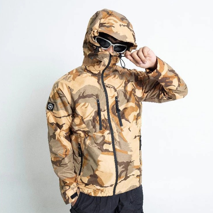 Troublemaker - Jaket Hurricane Camo - Jaket Outdoor Waterproof - Casual Outfit - Jacket Gorpcore