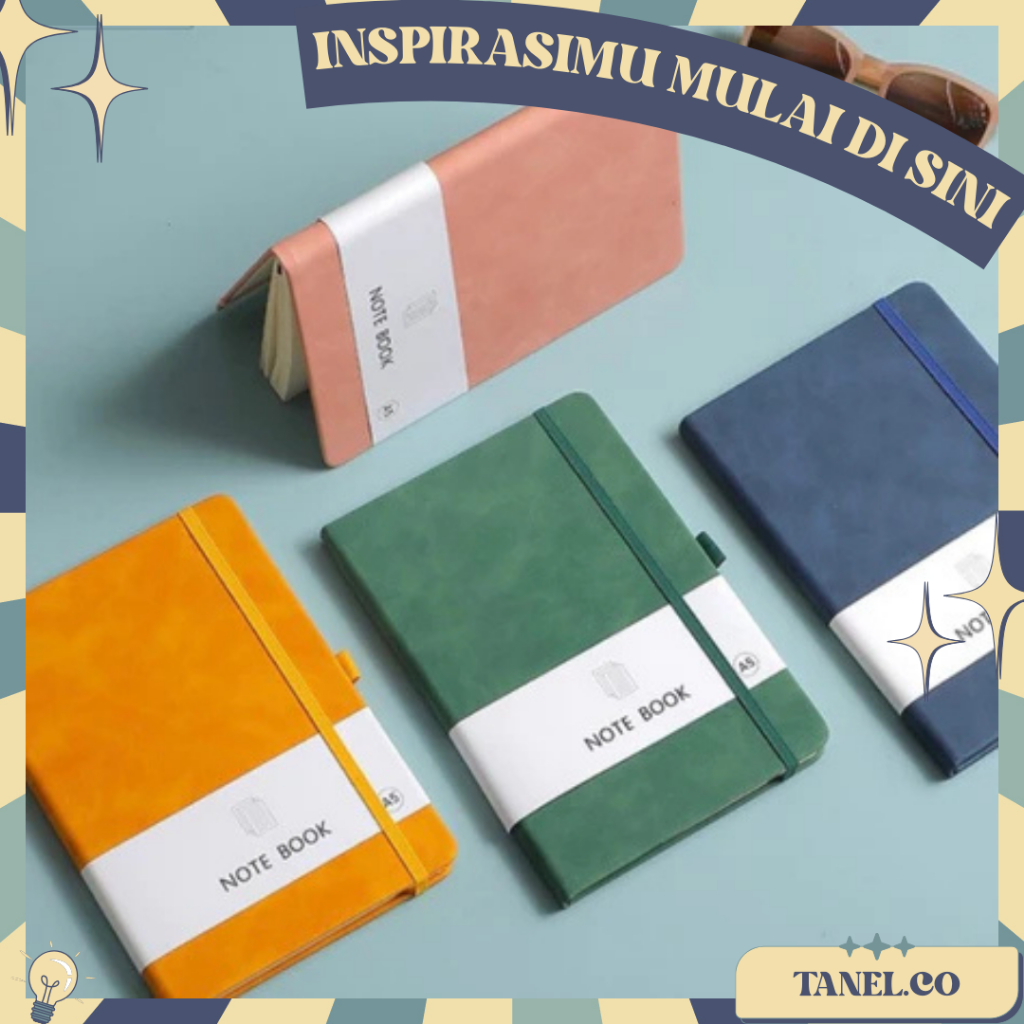 

[TANEL.CO] Notebook Cover Kulit A7 & A5