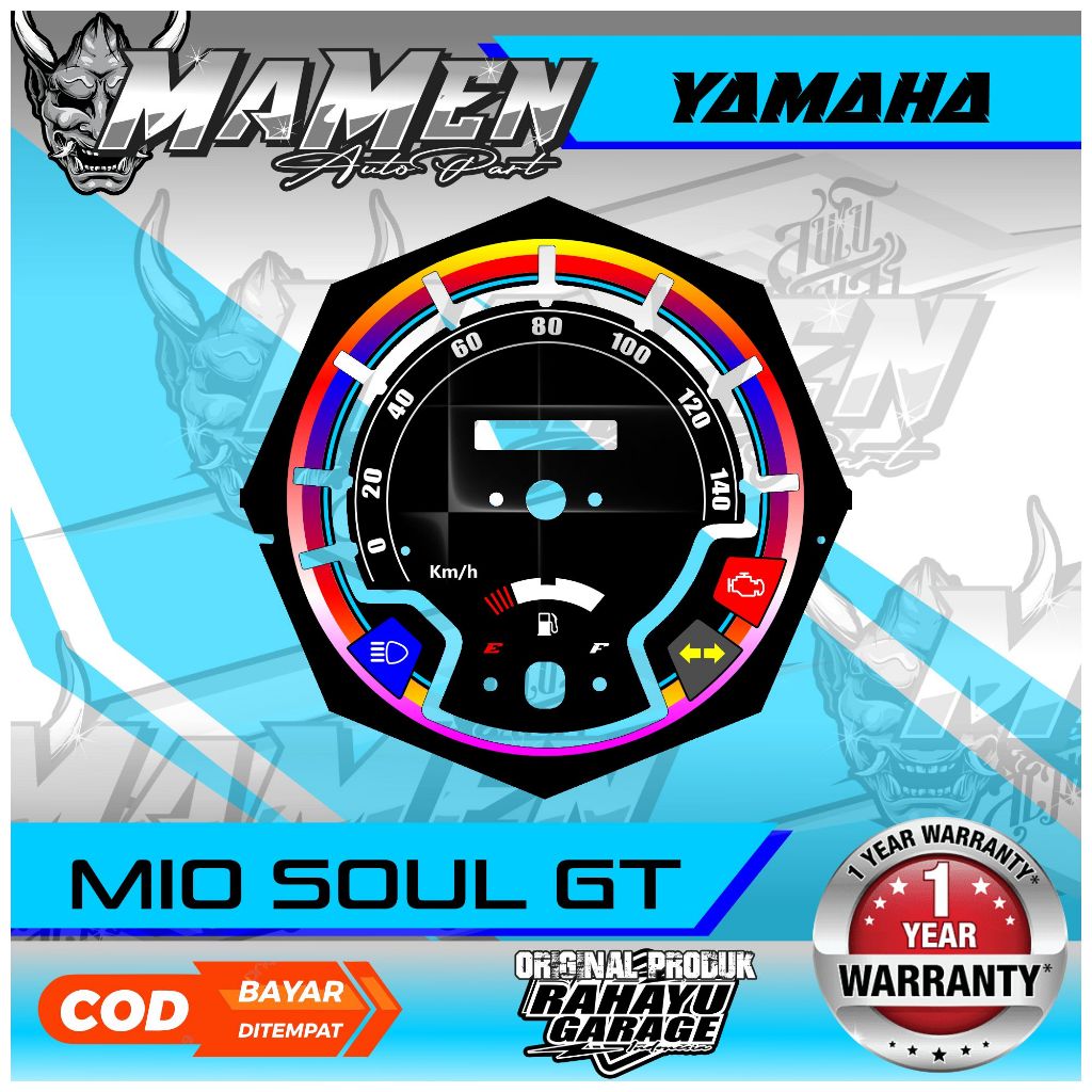PAPAN SPEEDOMETER CUSTOM YAMAHA MIO SOUL GT