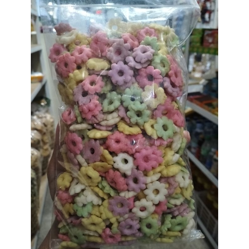 

Sakurawarna,Kembang ribut,Snack kekinian,500gram