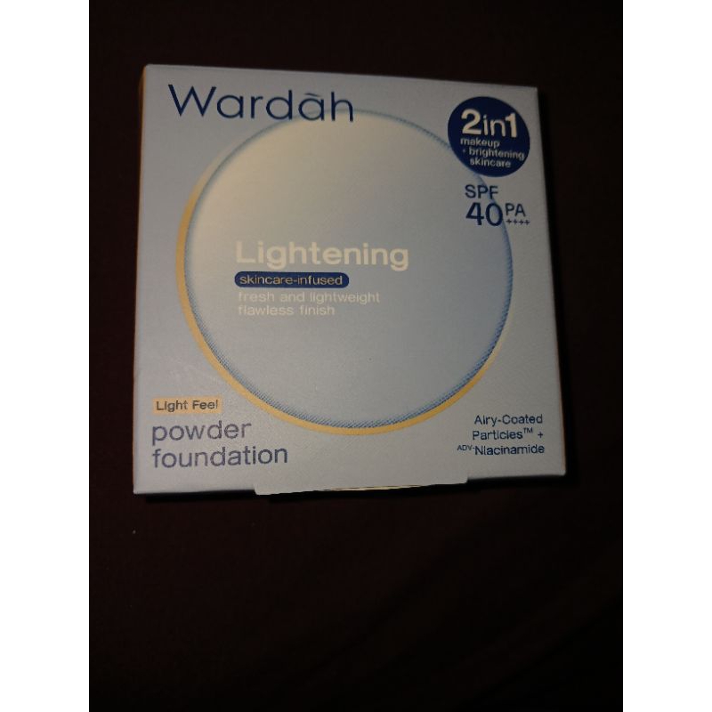 Preloved ORI - Wardah lightening  powder foundation