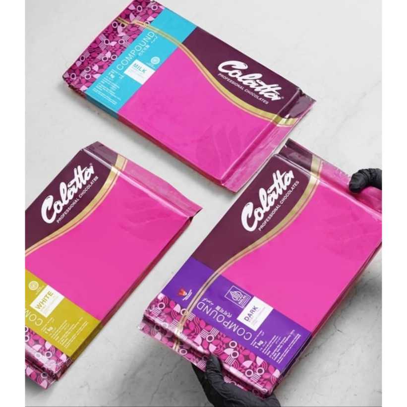 

Colatta Professional Chocolate Compound Cokelat Batangan 1kg Lokal HALAL