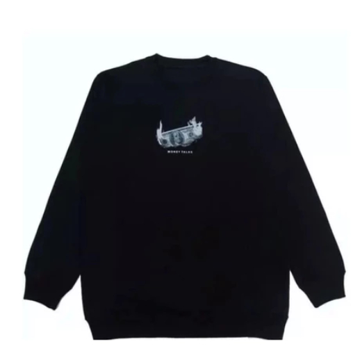 Sweater Crewneck Money Talk (Pria & Wanita)