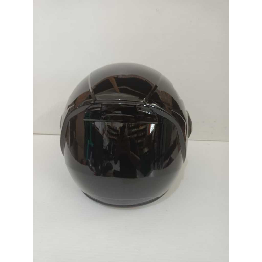 HELM MOTOR NPN VIVO PLOS KACA SMOKE