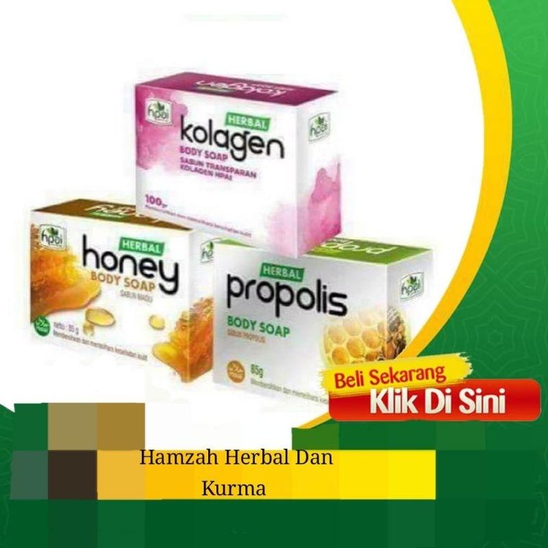 Sabun HNI | Sabun Kolagen | Sabun Honey | Sabun Propolis || Natural