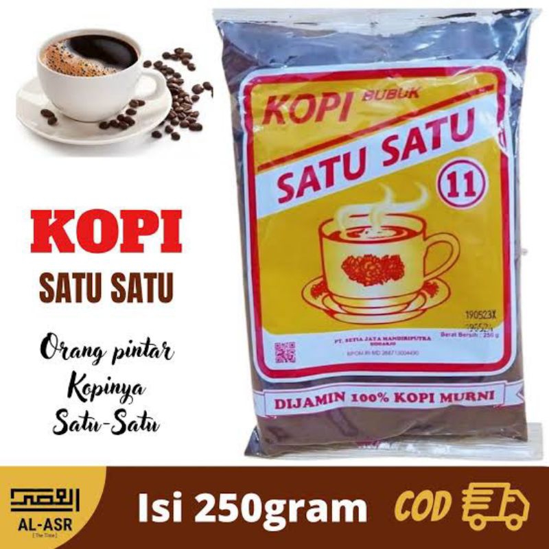 

Produk Indonesia Kopi Satu satu berat 250 gram