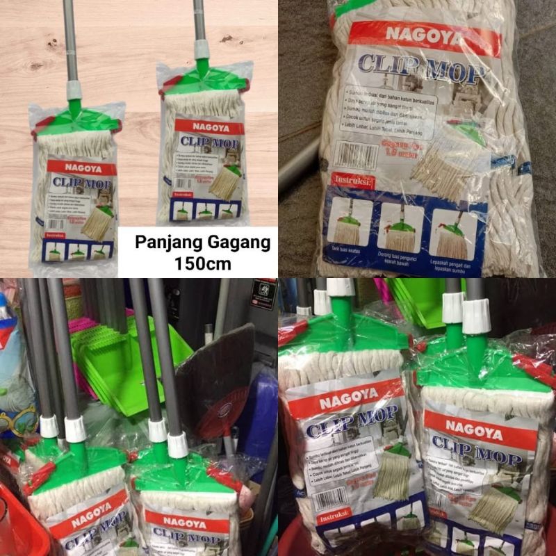 pel lantai alat pengepel lantai nagoya kain pel lantai nagoya jepitan gagang panjang