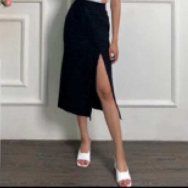 PRELOVED rok span hitam