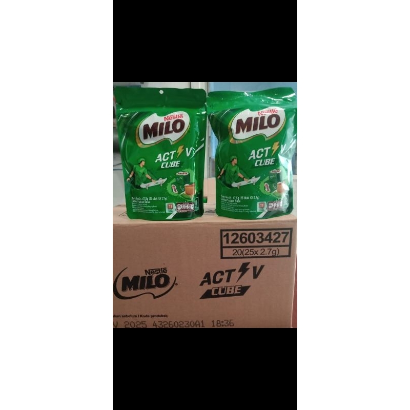 

Milo Activ Cube 25 x 2,7gr