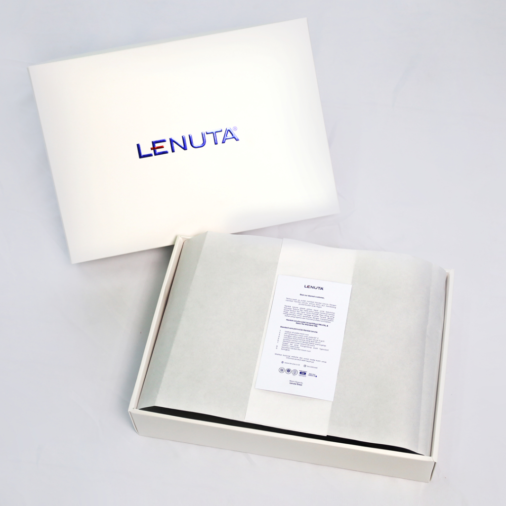 

Box Hampers Lenuta (White) Kotak Kado