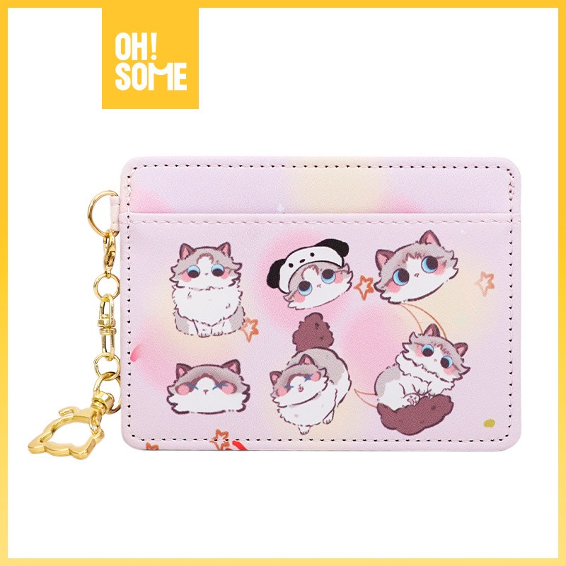 OHSOME - Fanz Studio Card Holder Horizontal Penyimpan Kartu Warna Pink