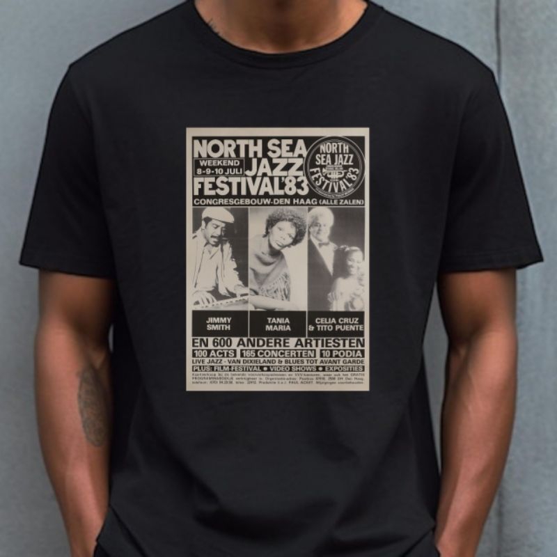 Kaos Music Festival Jazz Bahan Organic Cotton Bamboo 24S #kaosmusik #kaosjazz #jazz #kaosdistro #kao