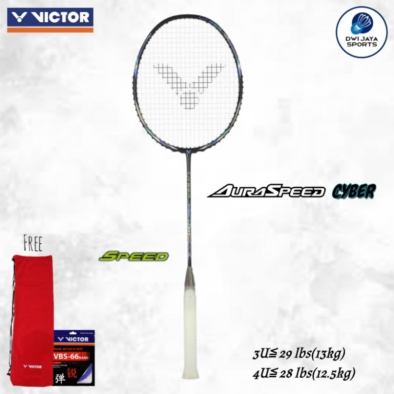 Raket Badminton Victor AURASPEED CYBER C | Raket Victor Auraspeed Cyber | Victor Ars Cyber C