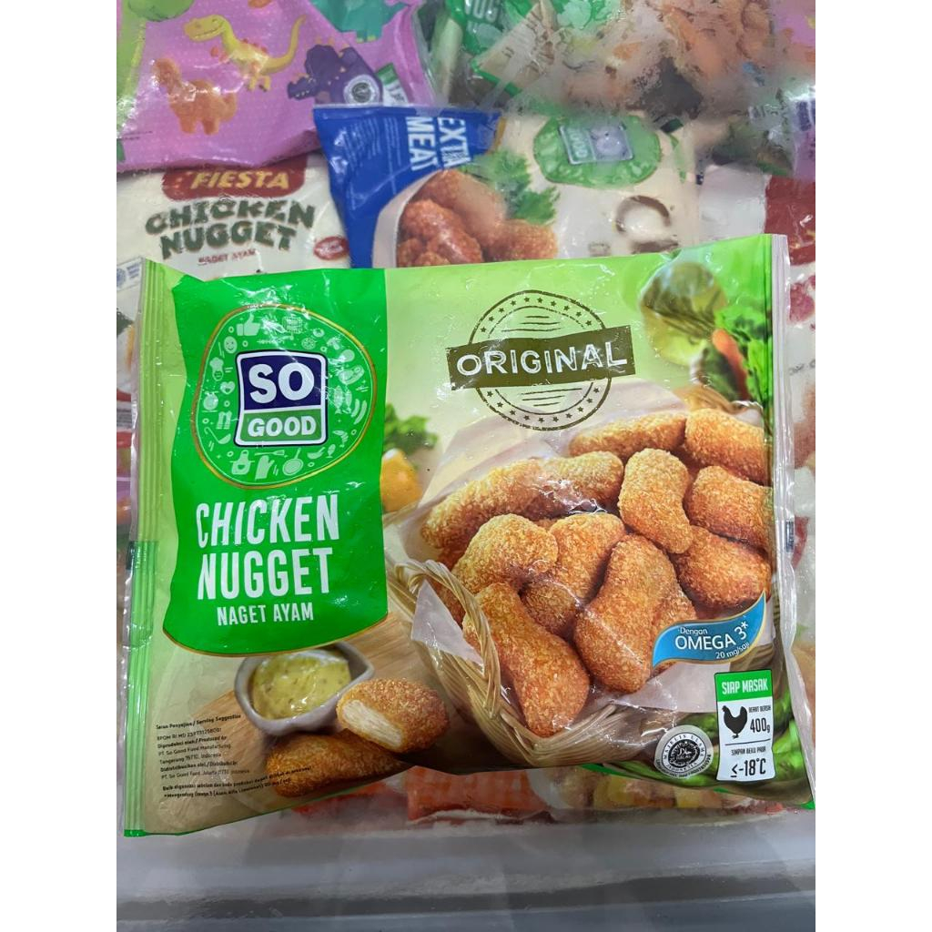 

CHICKN NUGGET SOGOOD ORIGINAL 400 GRAM