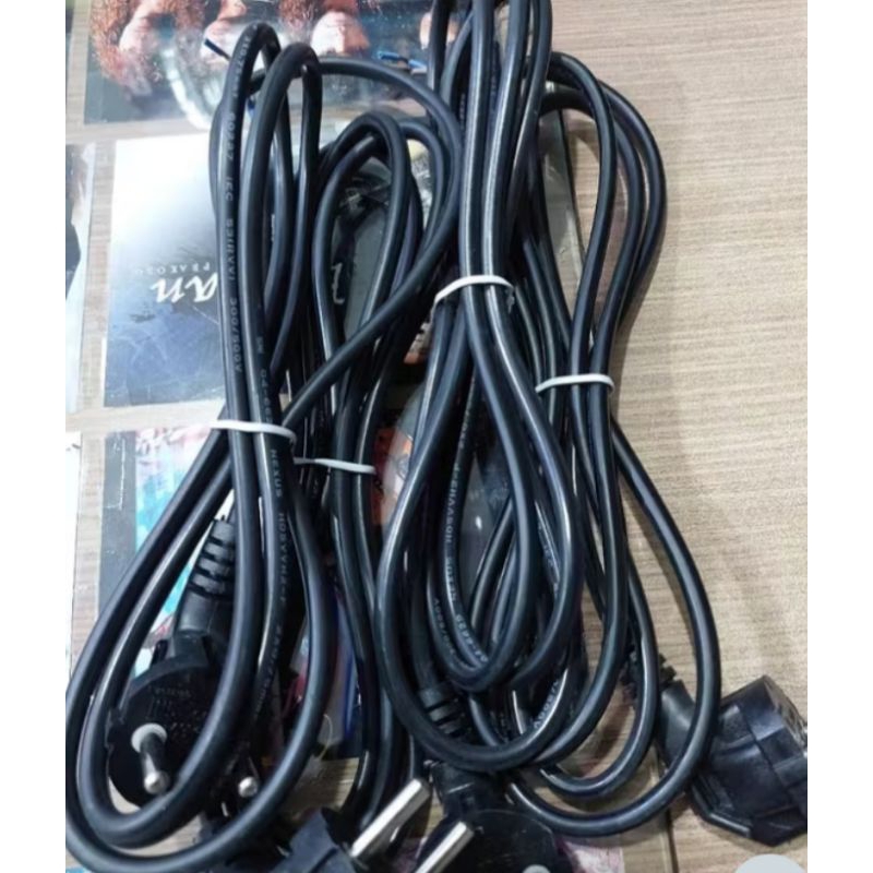 Kabel Power AC 220V SNI Jak Buntung serabut 2 X 0,75