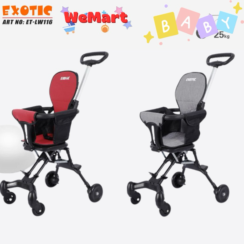 TERLARIS Exotic ET-LW116 Magic Stroller Lipat Travel Bonus Tas