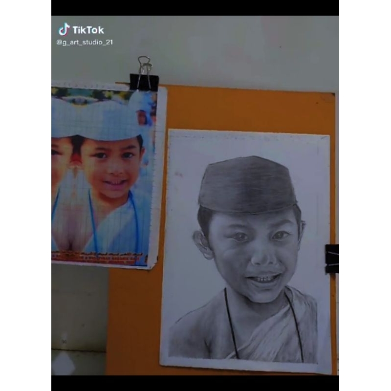 Lukisan Wajah Realis