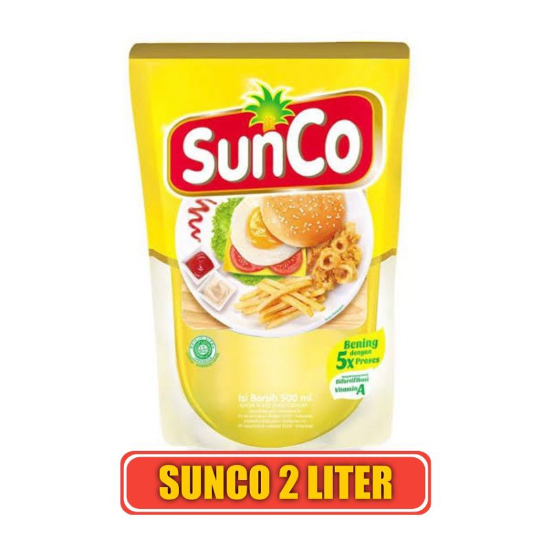 

SUNCO 2 LITER MINYAK GORENG BERNUTRISI