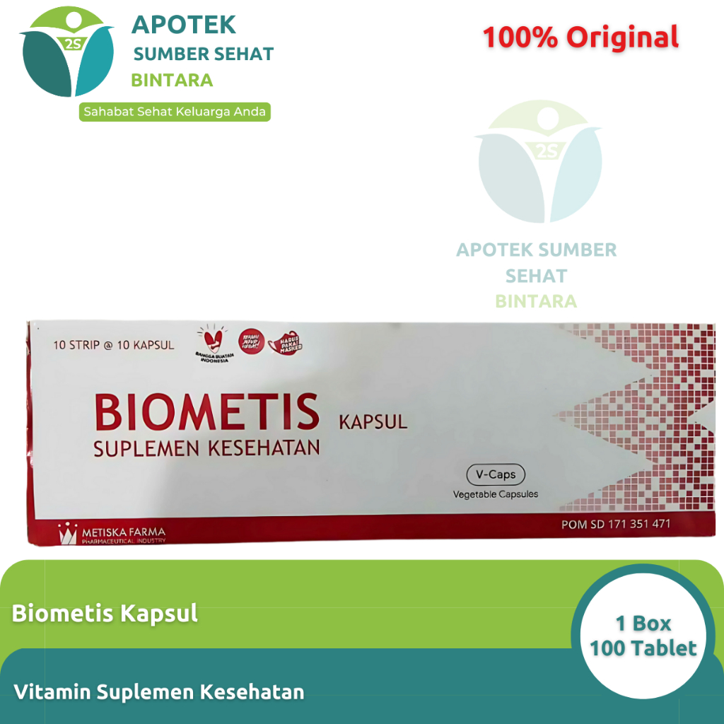 Biometis - Vitamin Kesehatan Tambah Darah