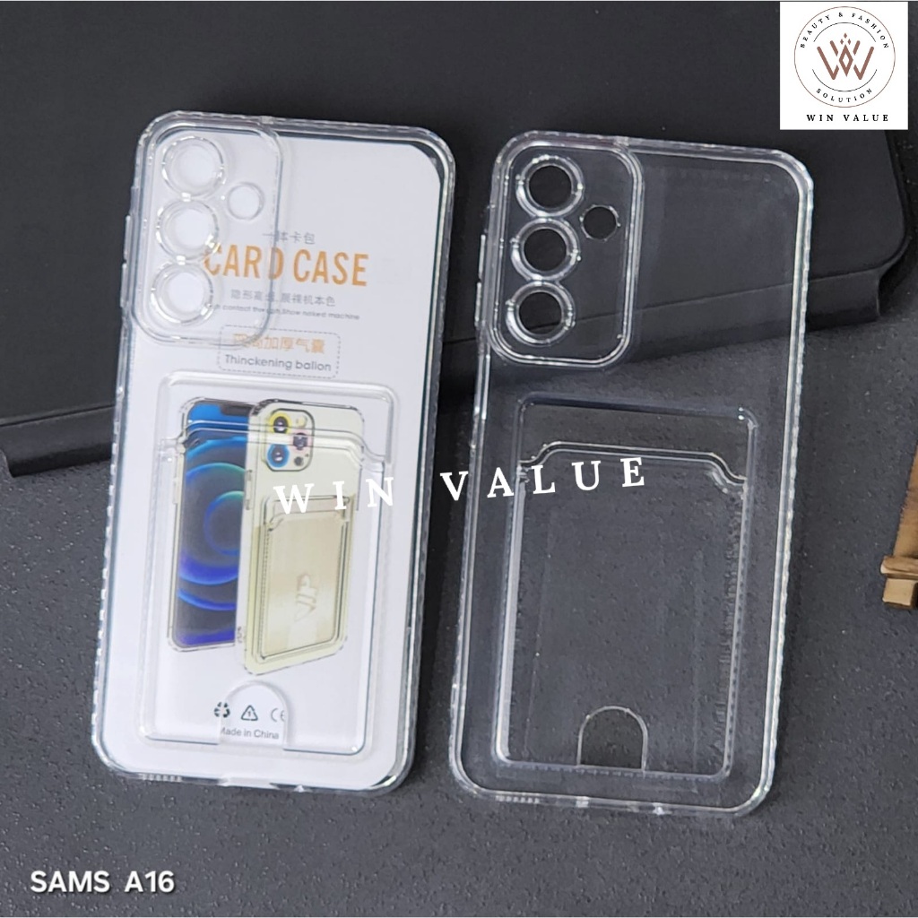 Samsung A16 Samsung A32 4G Samsung A32 5G Samsung A34 5G Samsung A71 Samsung A72 Clear Card Case Slo