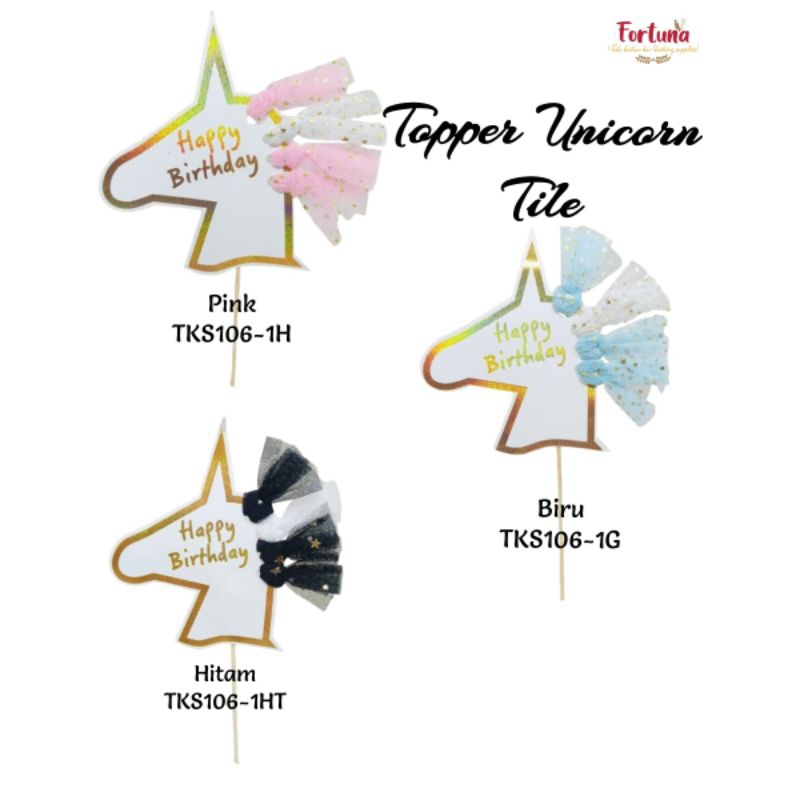 

Topper Unicorn Tile (1pcs)