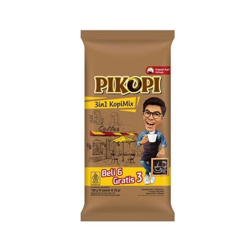 

Kopi Pikopi Kopimix 9sachetx20gr