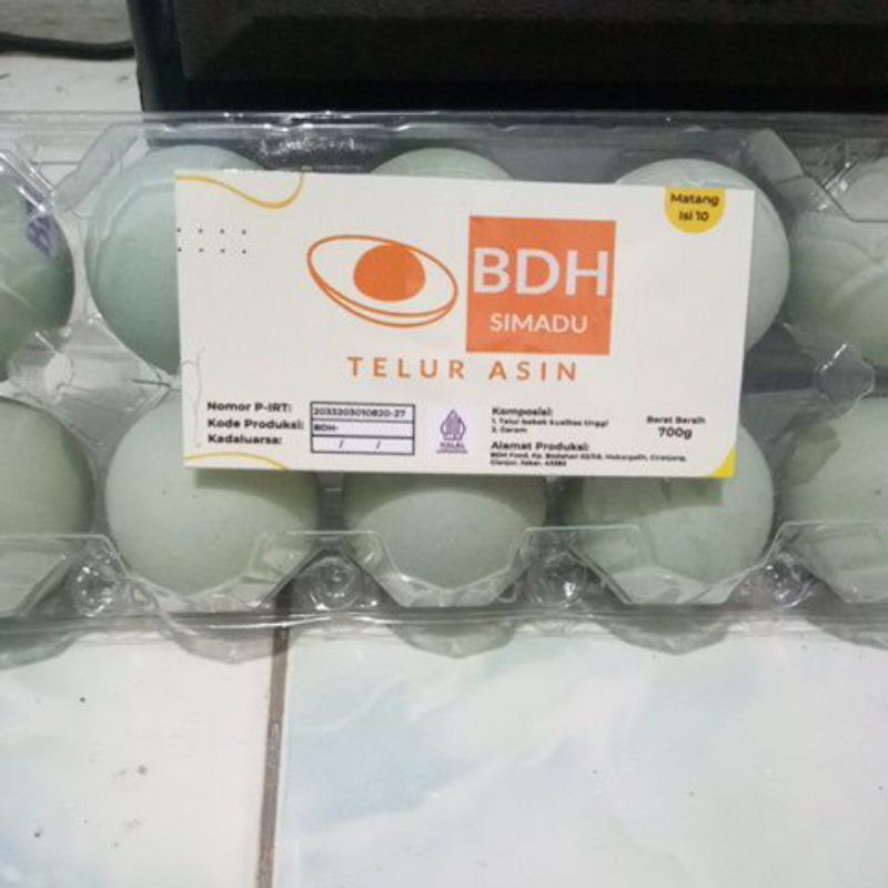 

Telor asin BDH SIMADU