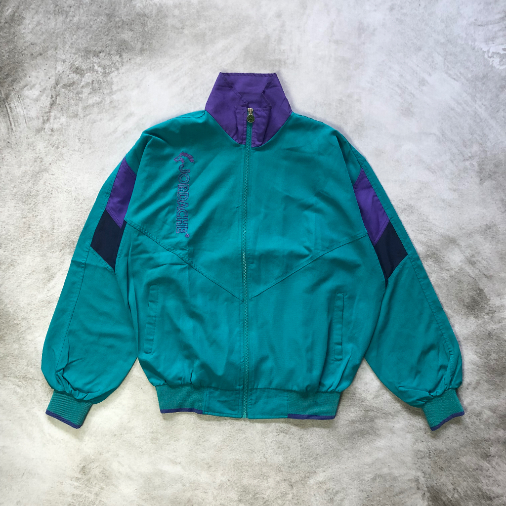 Jaket WIndbreaker Y2K Colorblock Jordache