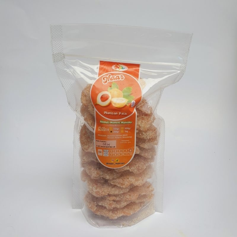 

MANISAN PALA KIPAS 250GRAM | MANISAN PALA 250 GR | MANISAN POLO 250GR STANDING POUCH